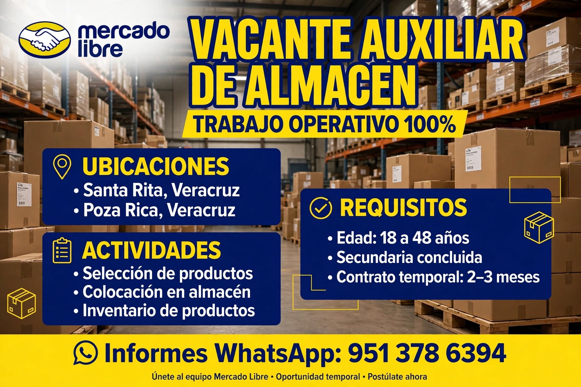 Auxiliar de Almacén